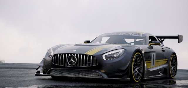 mercedes benz amg gt3 3D Model .c4d .max .obj .3ds .fbx .stl .blend 