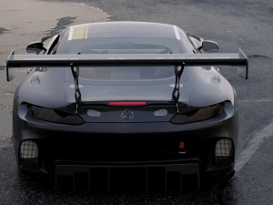 mercedes benz amg gt3 3D Model