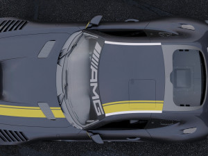 mercedes benz amg gt3 3D Model