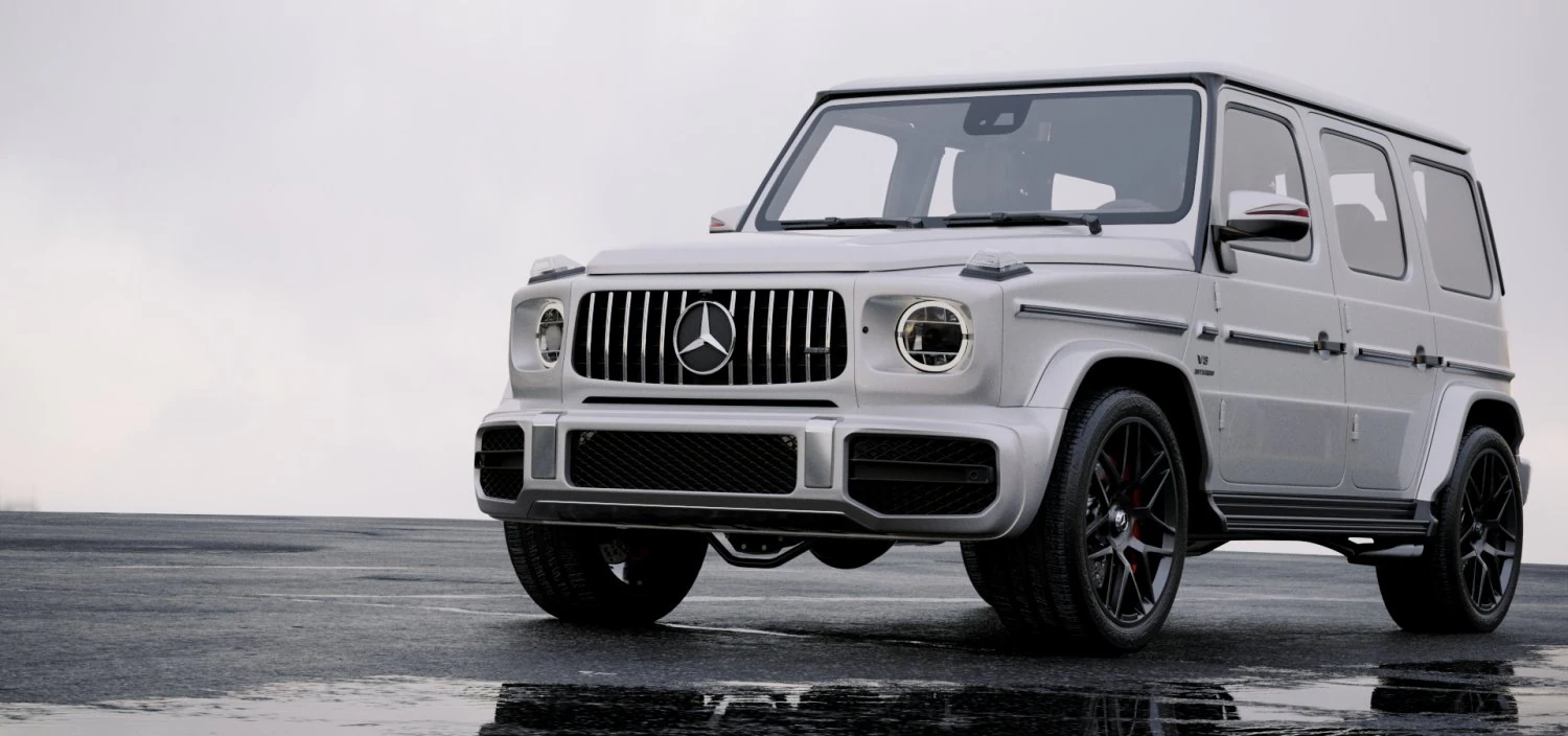 mercedes benz g55 amg 3D Model .c4d .max .obj .3ds .fbx .stl .blend 