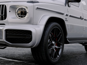 mercedes benz g55 amg 3D 模型