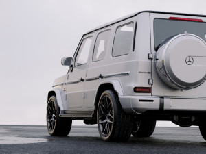 mercedes benz g55 amg 3D 模型
