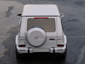 mercedes benz g55 amg 3D 模型