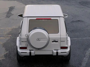 mercedes benz g55 amg 3D Model