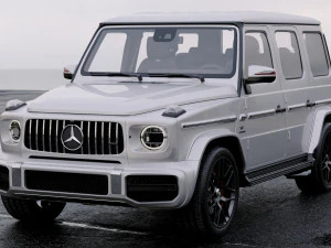 mercedes benz g55 amg 3D Model