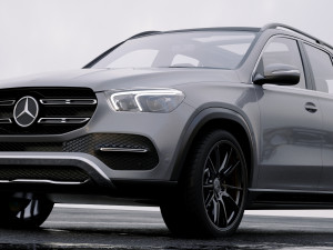 mercedes benz gle 2020 3D 모델