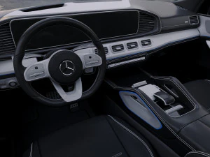 mercedes benz gle 2020 3D Model