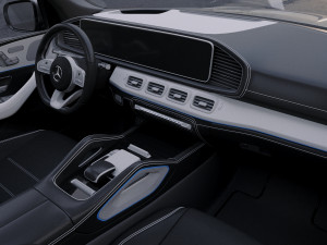 mercedes benz gle 2020 3D 모델