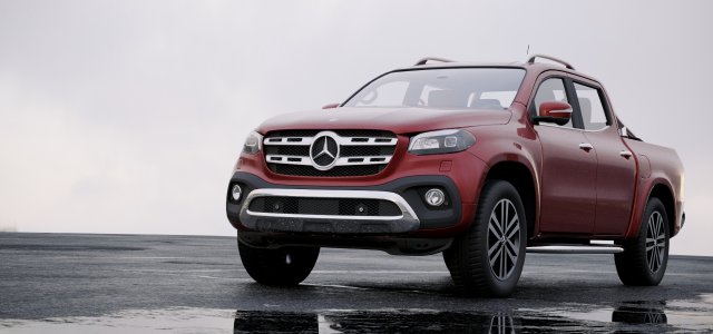 mercedes benz x class power 2018 Modèle 3D .c4d .max .obj .3ds .fbx .stl .blend 