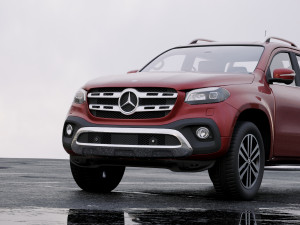 mercedes benz x class power 2018 3Dモデル