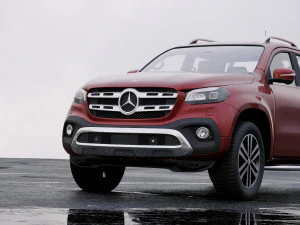 メルセデスベンツXクラスパワー2018 3Dモデル