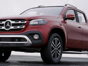 mercedes benz x class power 2018 Modèle 3D