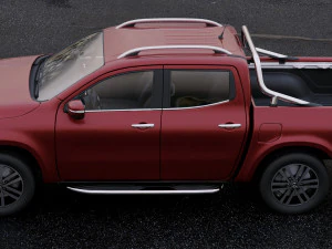 mercedes benz x class power 2018 3D Model