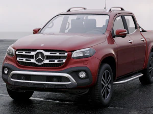 mercedes benz x class power 2018 3D Model