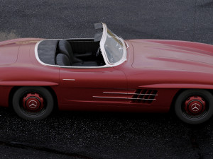 mercedes-benz 300 sl 1957 3D मॉडल