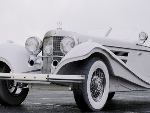 mercedes-benz 500k special roadster 1936 3D Model