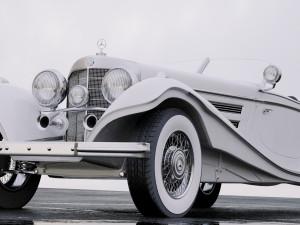 mercedes-benz 500k special roadster 1936 3D Модель