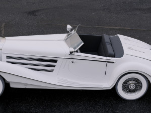 mercedes-benz 500k special roadster 1936 3D Модель
