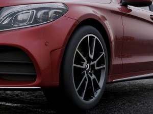 mercedes-benz c-class Model 3D