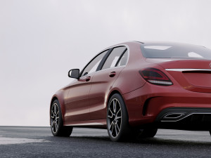 mercedes-benz c-class Model 3D