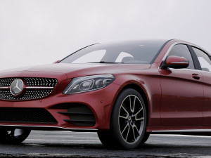 mercedes-benz c-class Model 3D