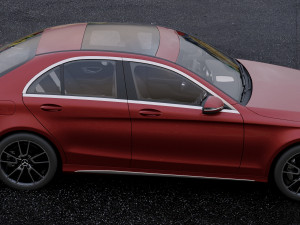 mercedes-benz c-class Model 3D