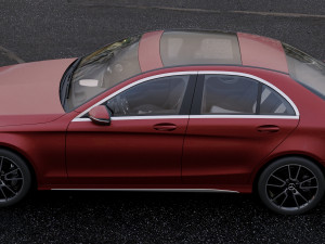 mercedes-benz c-class Model 3D