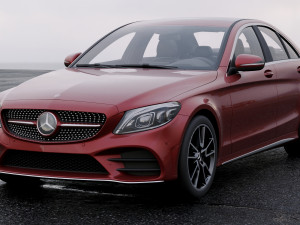 mercedes-benz c-class Model 3D