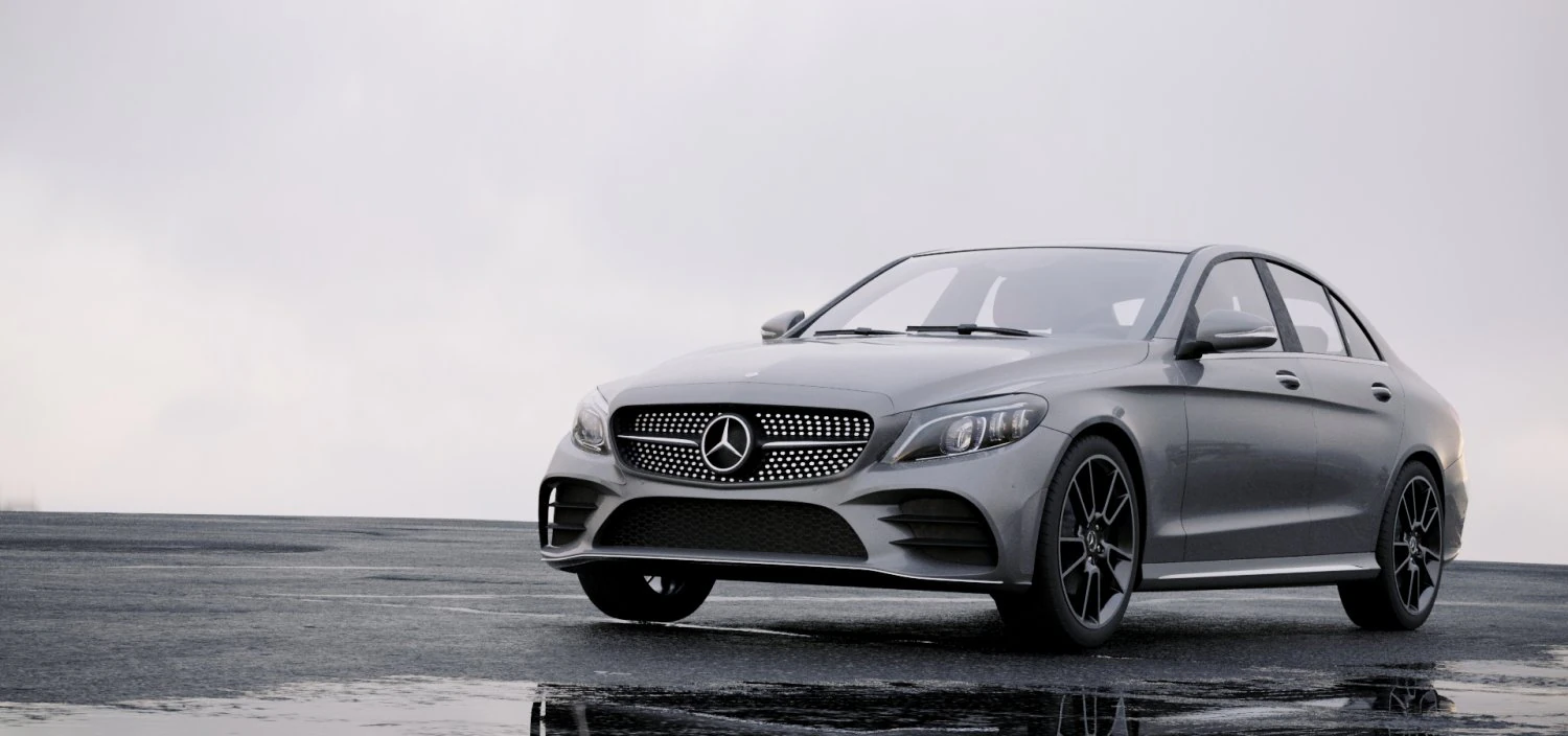 mercedes-benz w205 amg 2018 3D Model .c4d .max .obj .3ds .fbx .stl .blend 