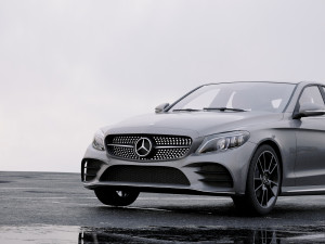 mercedes-benz w205 amg 2018 3D Модель