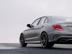 mercedes-benz w205 amg 2018 3D Model