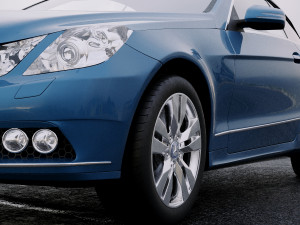 mercedes-benz e class 2011 Model 3D