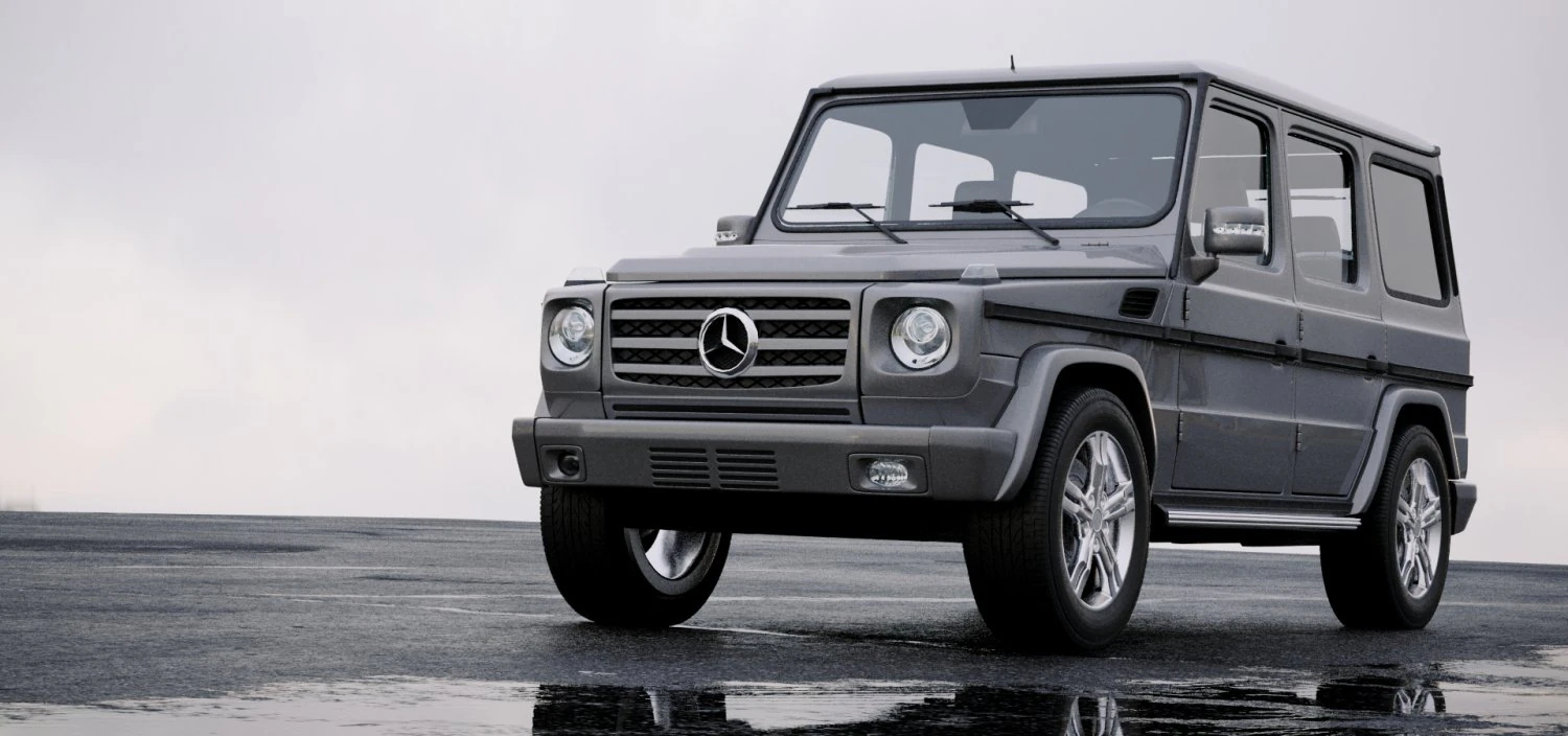 mercedes-benz g 2011 3D Model .c4d .max .obj .3ds .fbx .stl .blend 