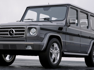 mercedes-benz g 2011 3D Модель