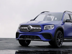 mercedes-benz glb class amg line 2019 3D Model