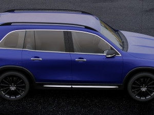 mercedes-benz glb class amg line 2019 Model 3D