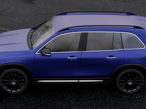 mercedes-benz glb class amg line 2019 Model 3D