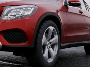 mercedes-benz glc class 2016 3D मॉडल