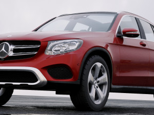 mercedes-benz glc class 2016 3D मॉडल