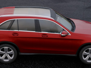 mercedes-benz glc class 2016 3D मॉडल