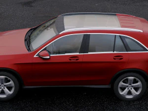 mercedes-benz glc class 2016 3D Model
