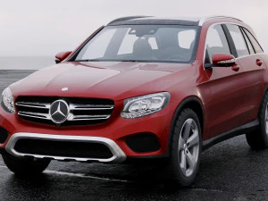 mercedes-benz glc class 2016 3D Model