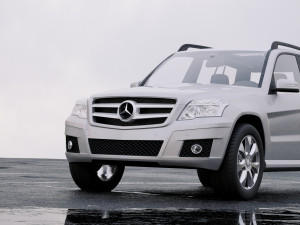 mercedes-benz glk class 2010 Modèle 3D