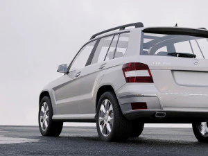 mercedes-benz glk class 2010 3D Model