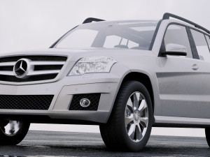 mercedes-benz glk class 2010 3Dモデル