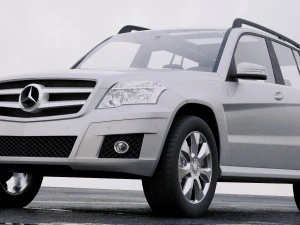 mercedes-benz glk class 2010 3D Model