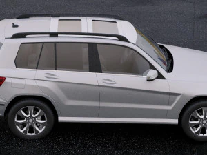mercedes-benz glk class 2010 3D Model