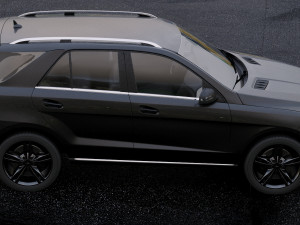 mercedes-benz m class 2012 3D Model