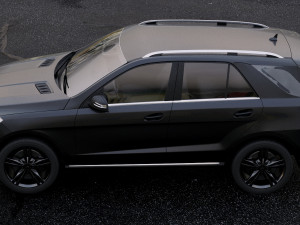mercedes-benz m class 2012 3D Model