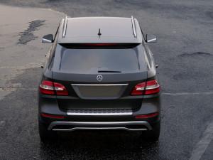 mercedes-benz m class 2012 3D Model